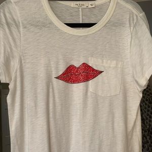Rag and Bone Lips tee